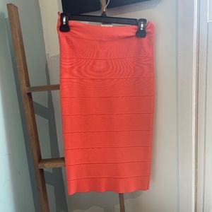 BCBGMAXAZRIA Bondage Pencil Skirt